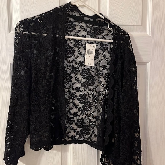 New w tags black laced cover up - Picture 1 of 5